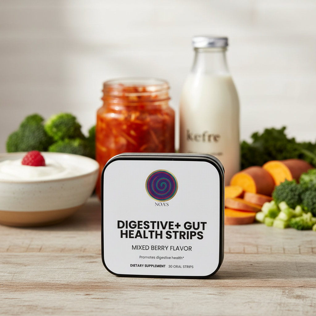 Front tin — gut-friendly foods