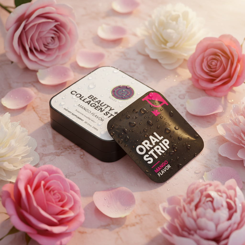 Tin and packet — refined beauty